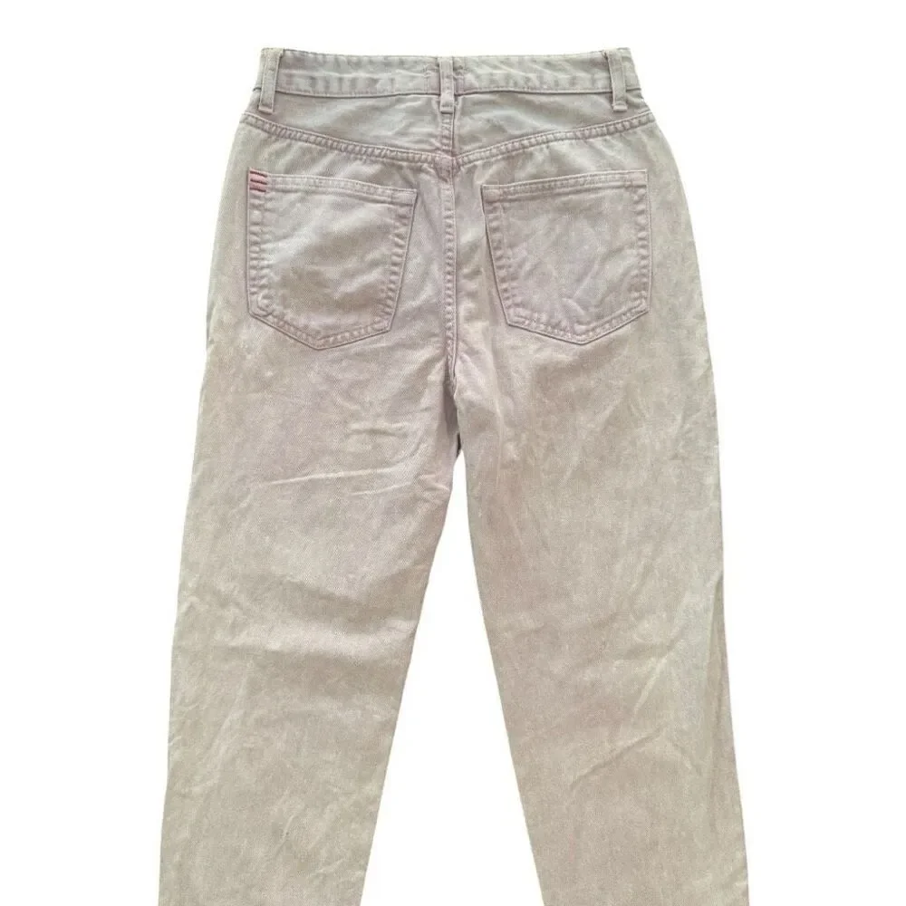 BDG Urban Outfitters Women's High Waist Purple Straight Leg Mom Jeans 25